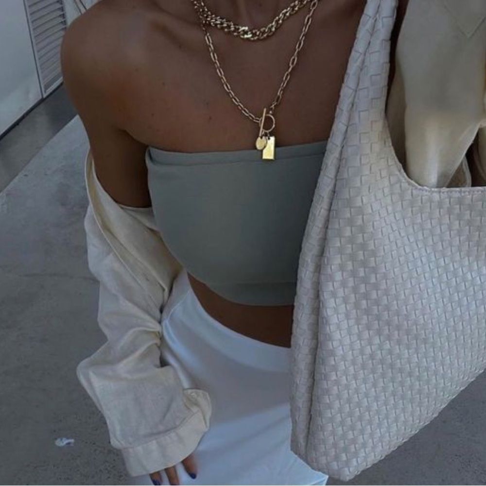 Blue  bandeau